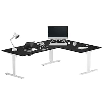 スタンディングデスク　【取引き中】 Amazon.co.jp: Progressive Desk L字型スタンディングデスク 78